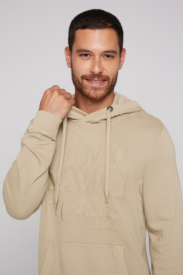 Hoodie mit tonigem Logo Artwork