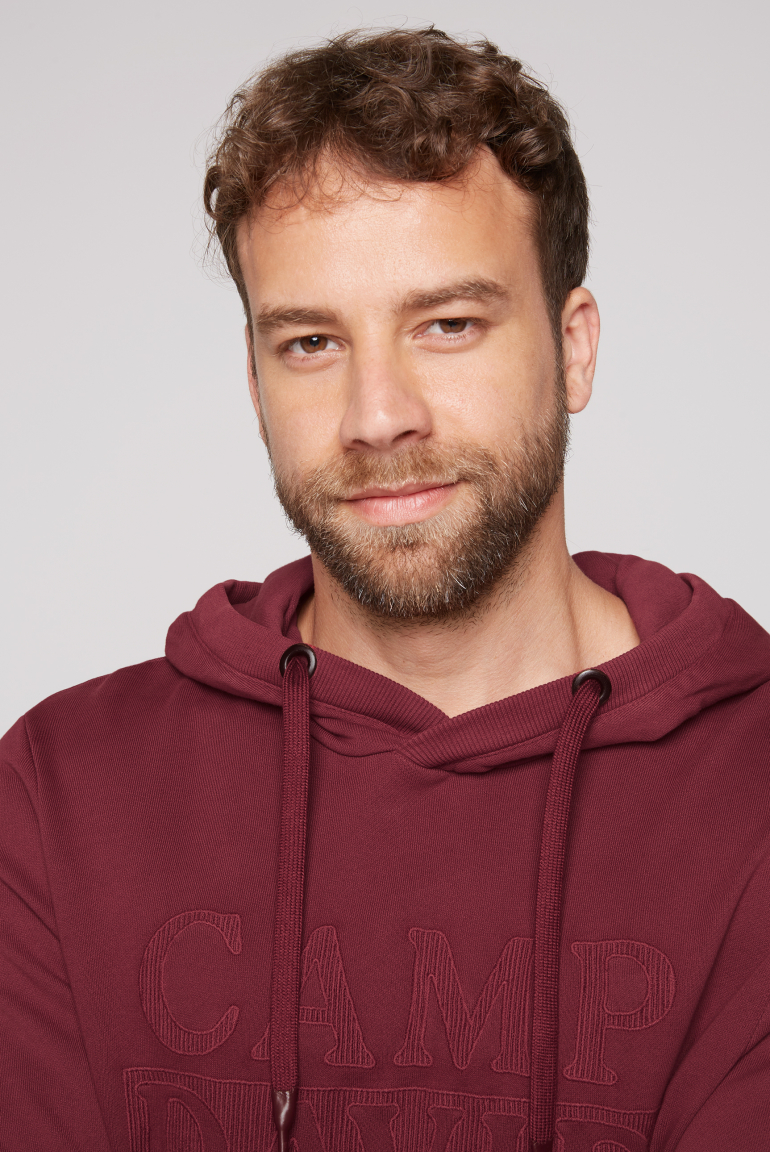 Hoodie mit tonigem Logo Artwork