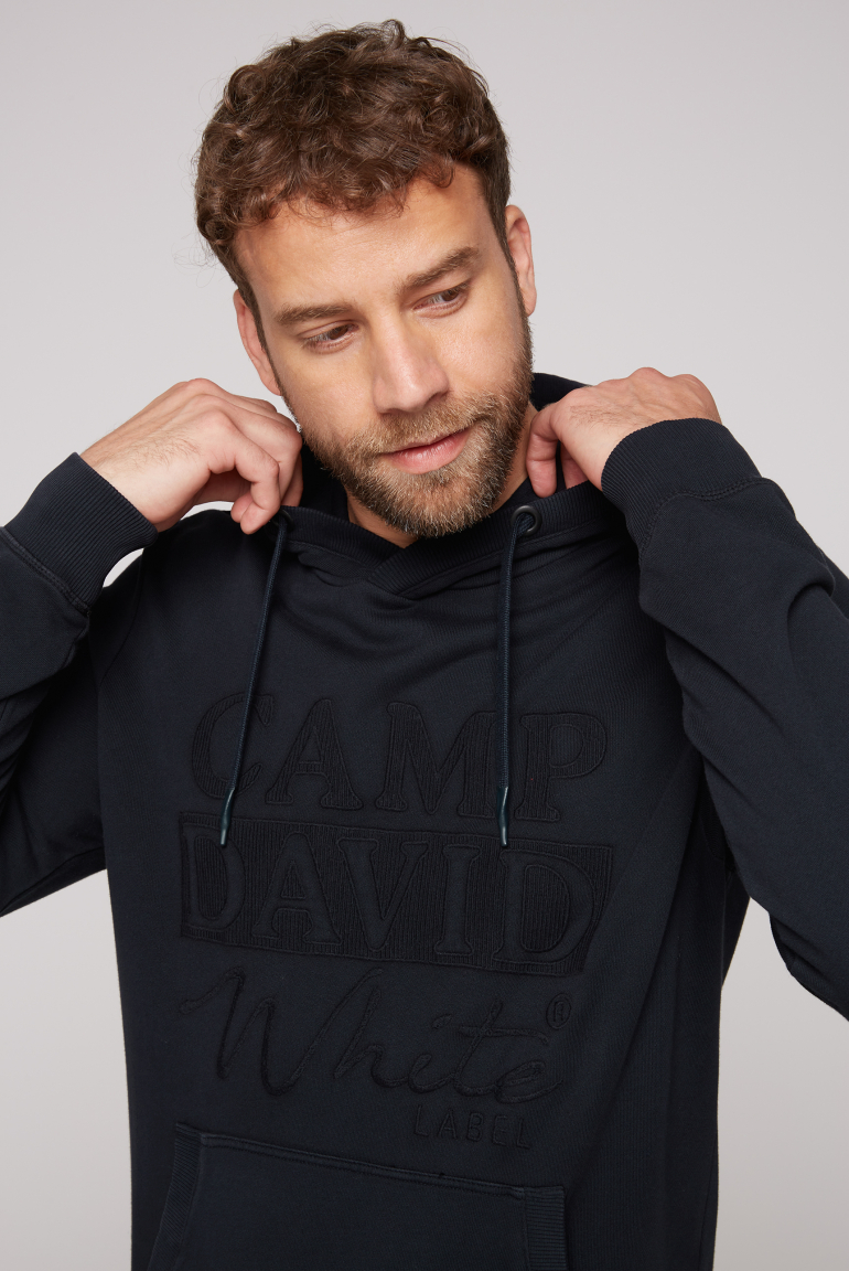 Hoodie mit tonigem Logo Artwork