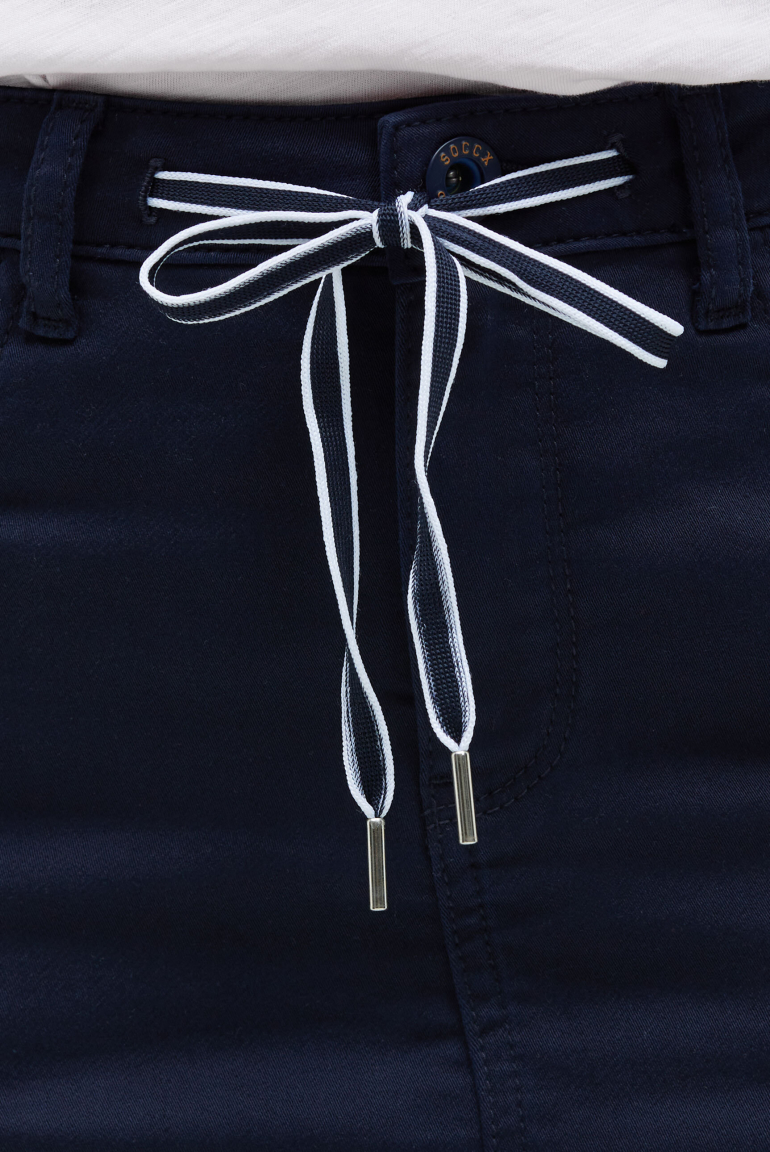 Kurzer Jeansrock AN:NE mit Print