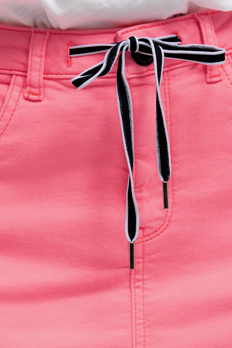 Kurzer Jeansrock AN:NE mit Print