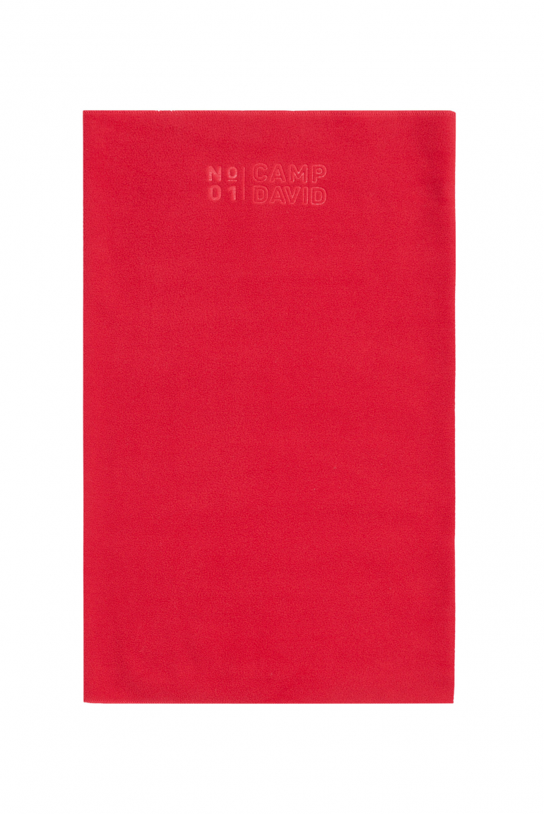 Loop Schal aus Fleece mit Logo-Prägung