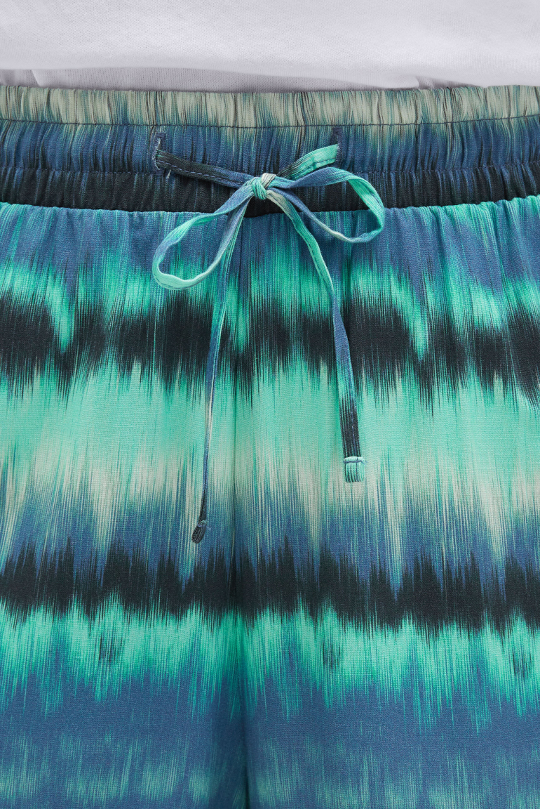 Palazzohose mit All Over Print