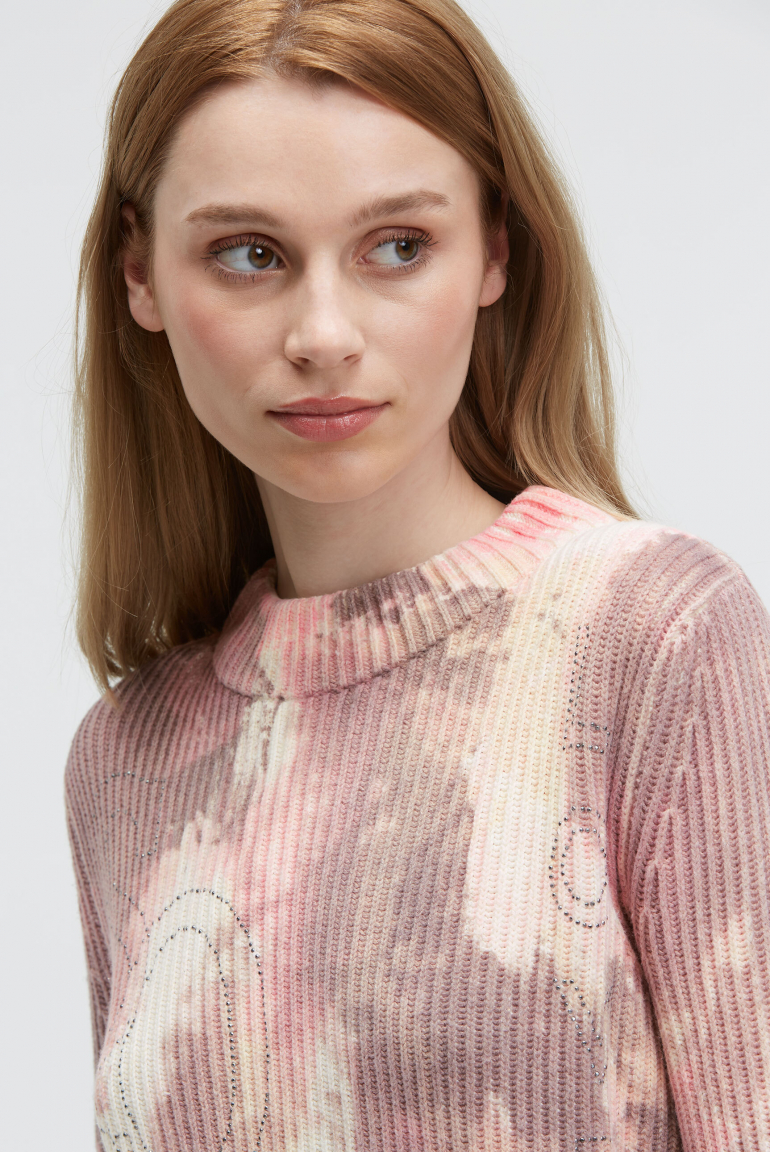 Pullover mit All Over Print