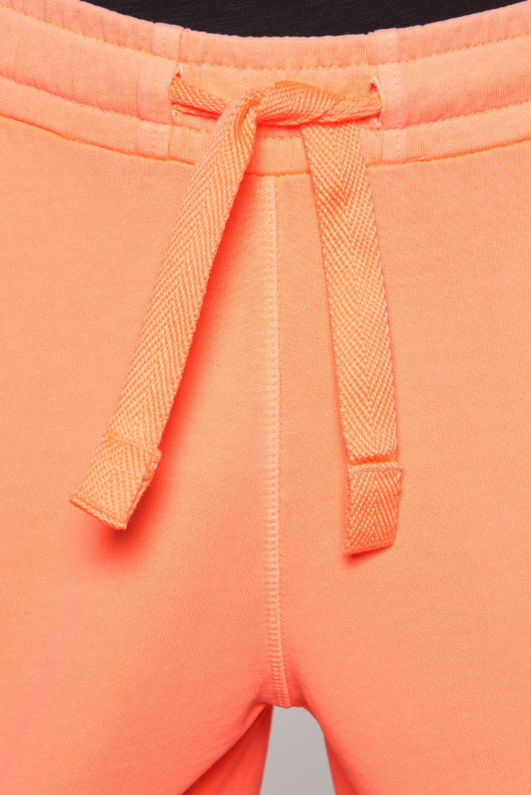 Sweatshorts mit Logo-Puff-Print