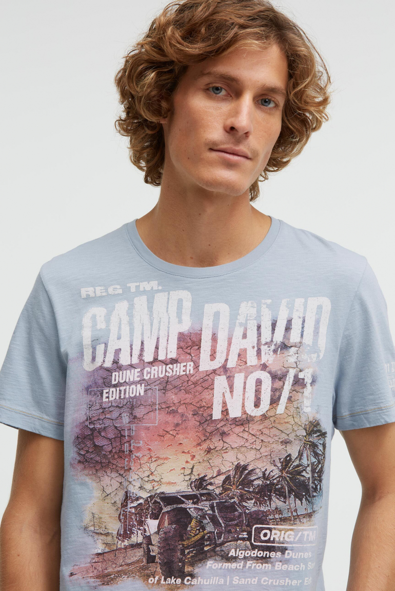 T-Shirt Rundhals mit Photoprint
