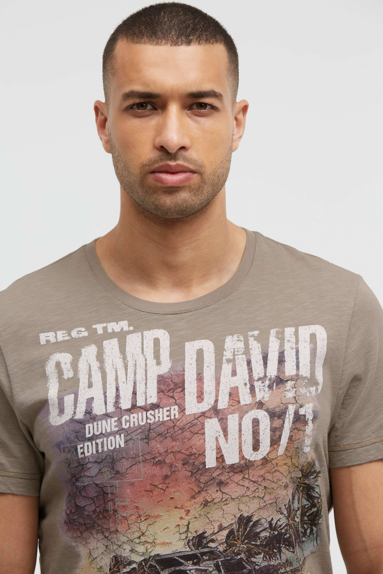 T-Shirt Rundhals mit Photoprint