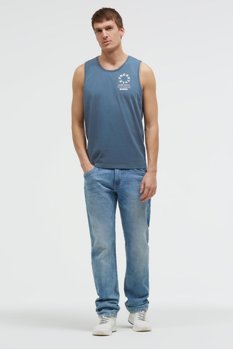 Tanktop mit Rücken-Print