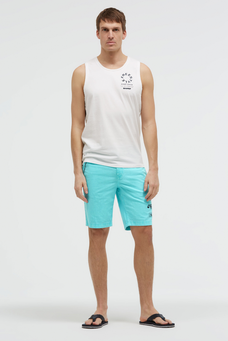 Tanktop mit Rücken-Print