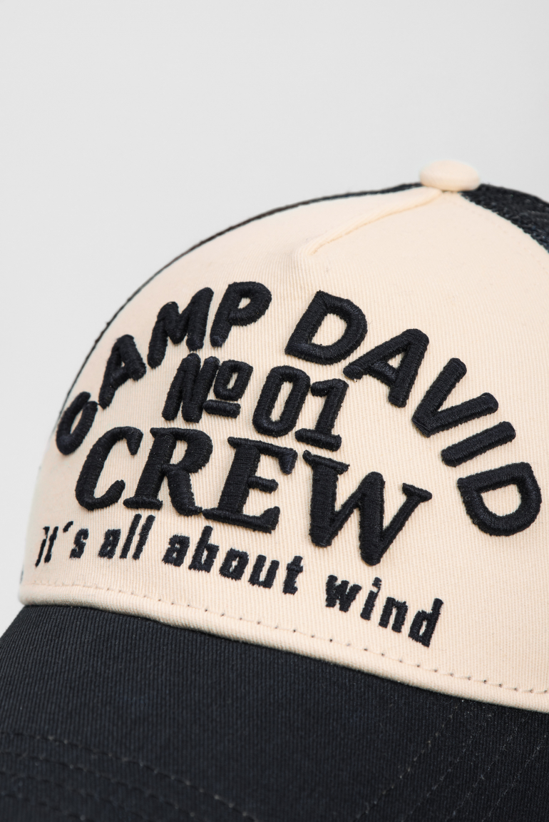 Trucker Cap mit 3D-Logo-Stickerei