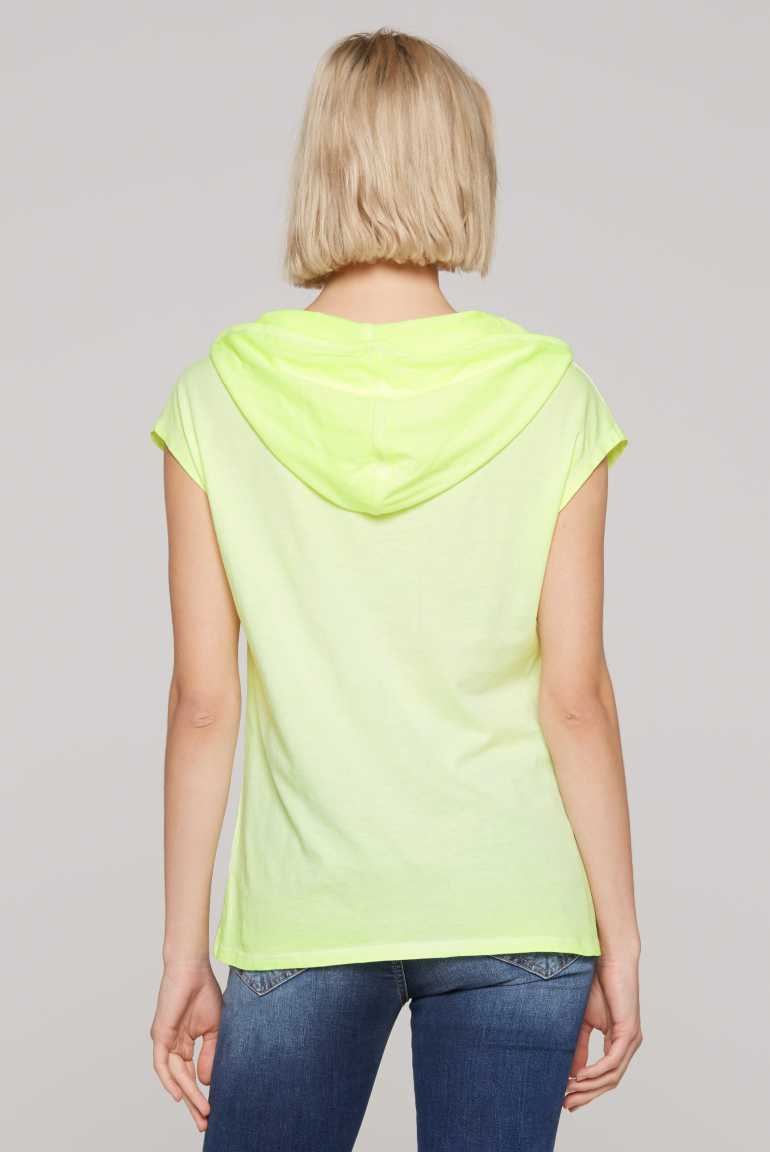 Ärmelloses Kapuzenshirt mit Artwork