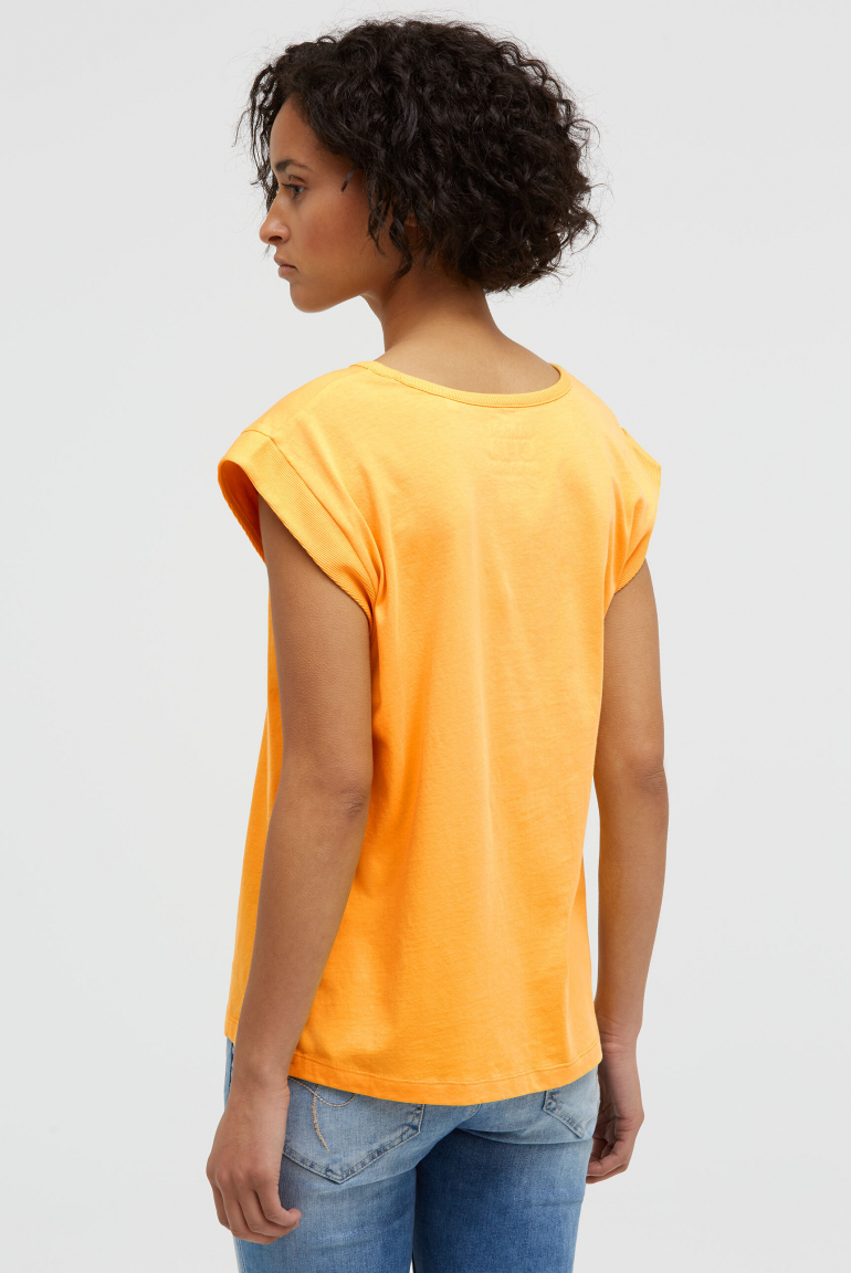 Ärmelloses Shirt mit Logo Prints
