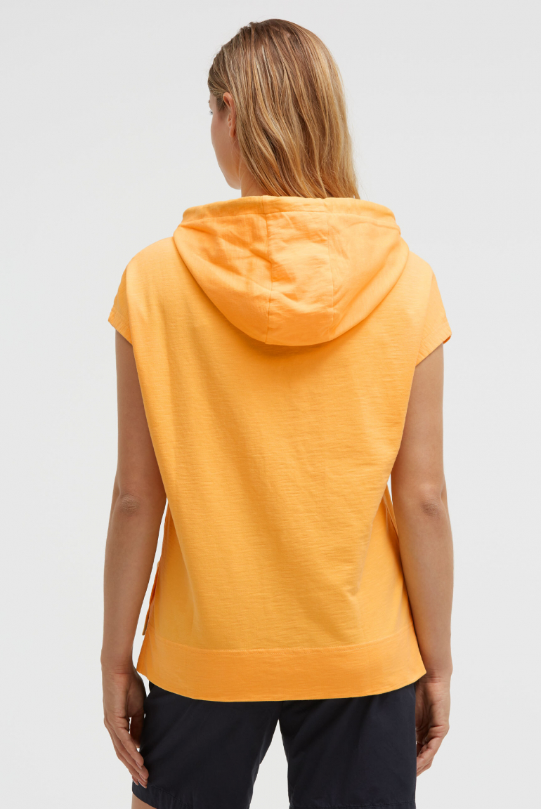 Ärmelloses Sweatshirt mit Kapuze und Artwork