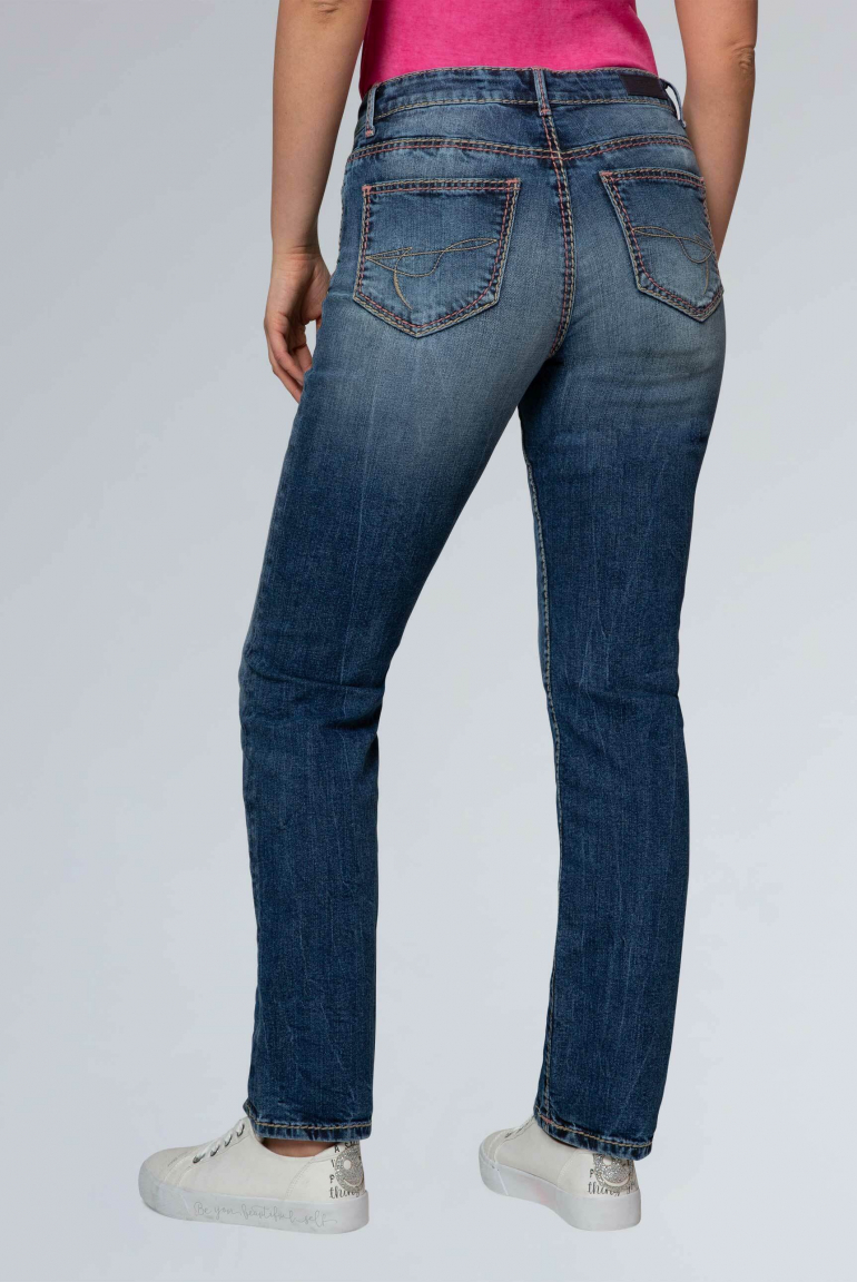 Comfort Shape Jeans EL:KE mit formgebenden Jeansbund