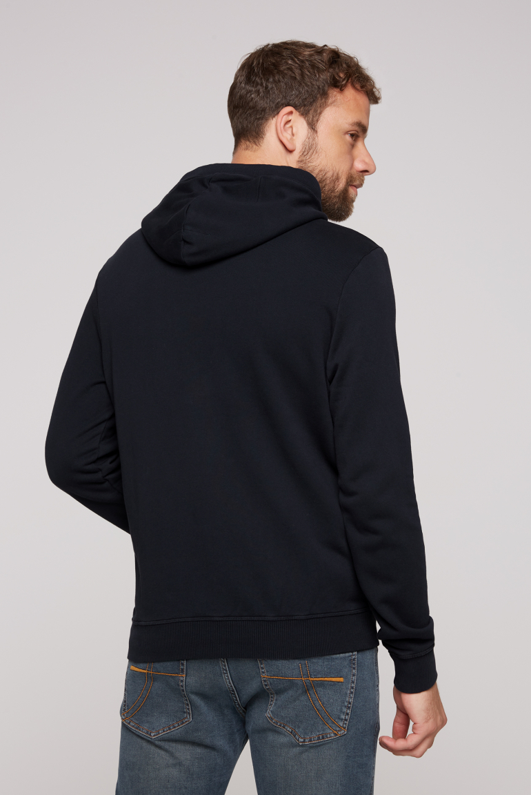 Hoodie mit tonigem Logo Artwork