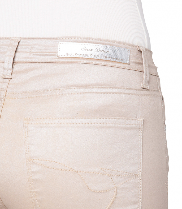 Jeans MI:RA mit Metallic Coating