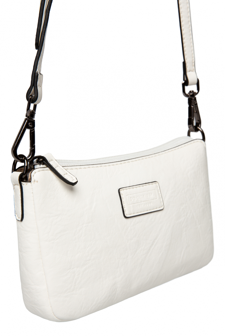 Kleine Crossbody Bag mit Label Badge