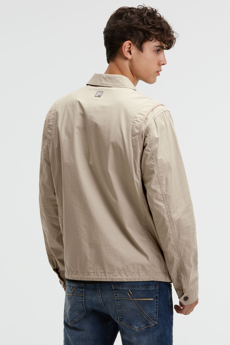 Leichte Kurzjacke im Utility-Stil mit Paper-Coating