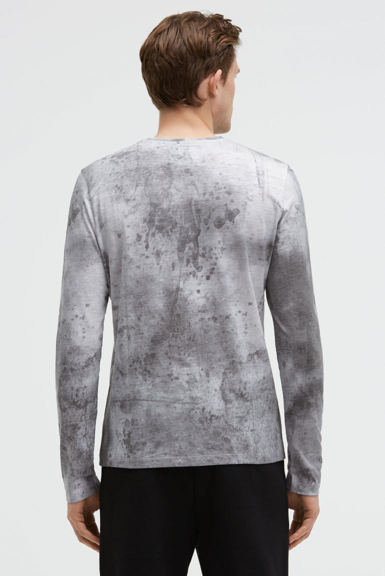 Longsleeve mit All Over Print