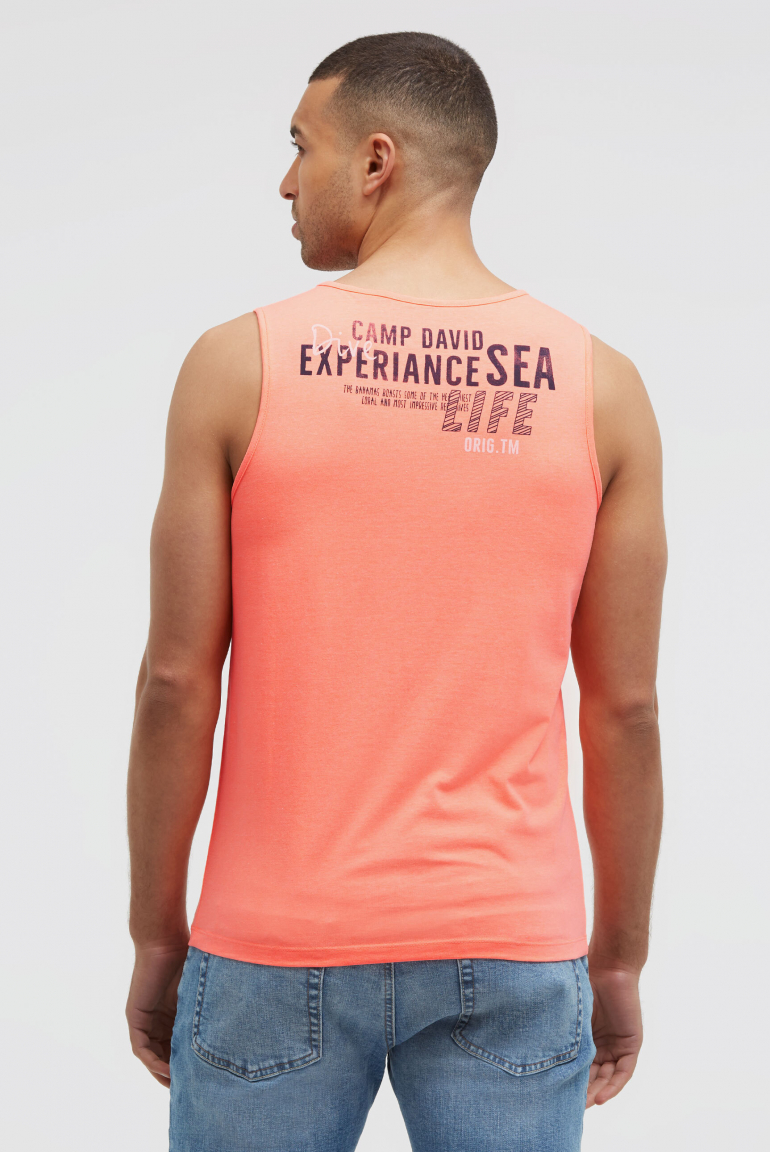 Muskelshirt mit Logo Prints