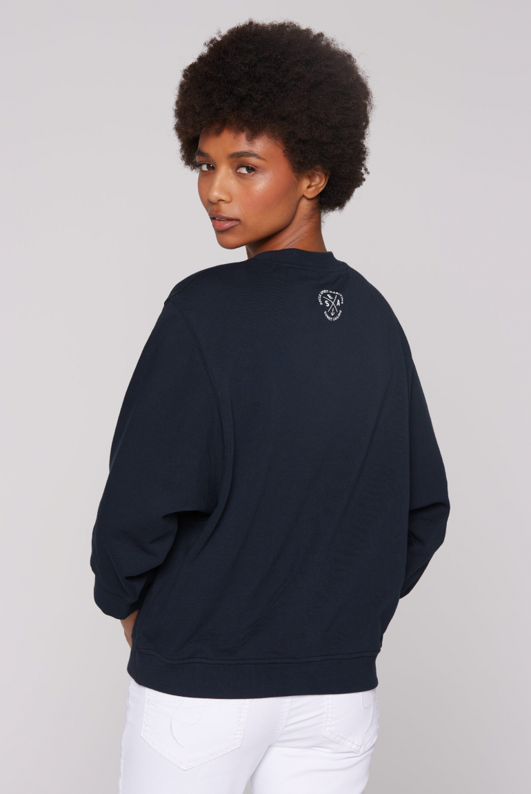 Oversized-Sweatshirt mit besonderer Ärmelweite