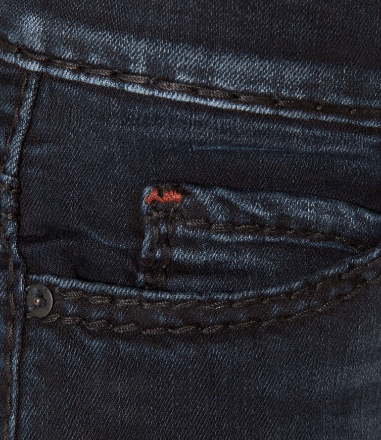 Slim Fit Jeans HE:DI, vintage blue black