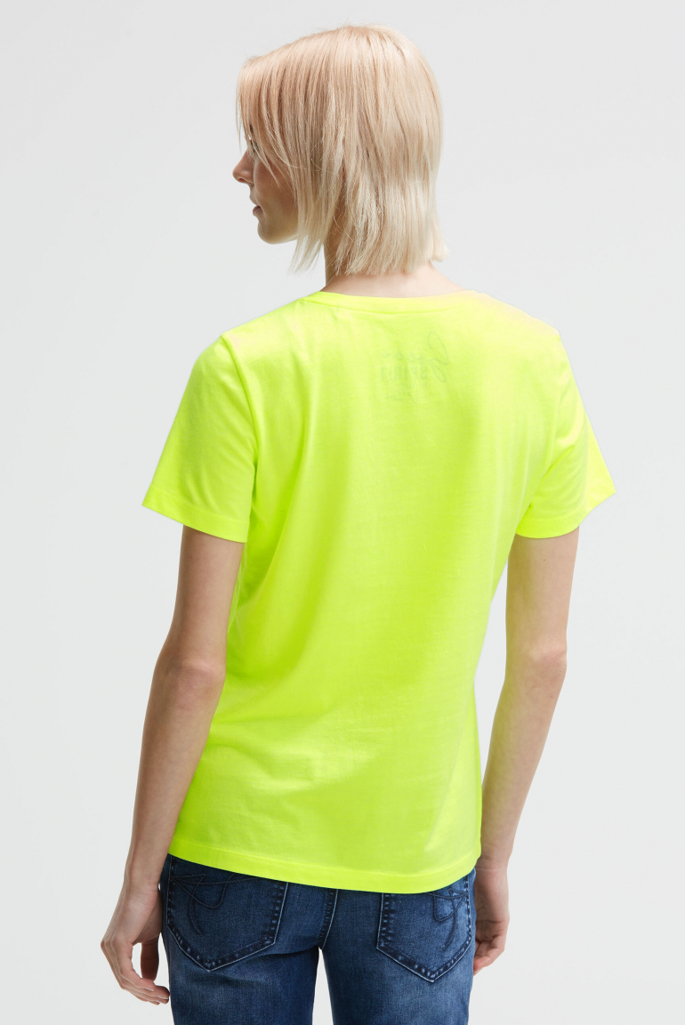 T-Shirt mit Rundhalsausschnitt und Artwork