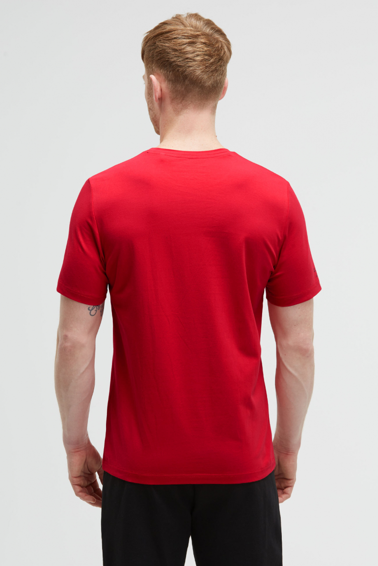 T-Shirt Rundhals mit Logo Artwork