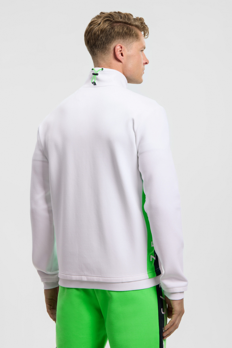 Trainingsjacke aus Interlock mit Logo Artworks