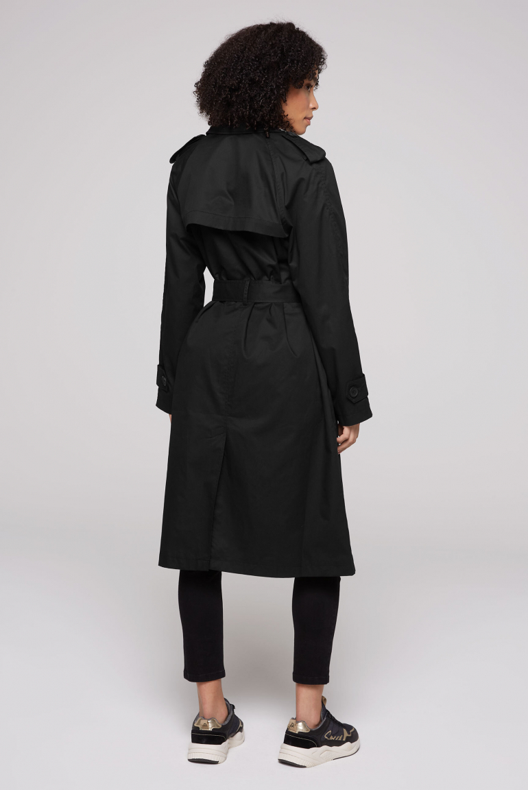Trenchcoat mit Bindegürtel