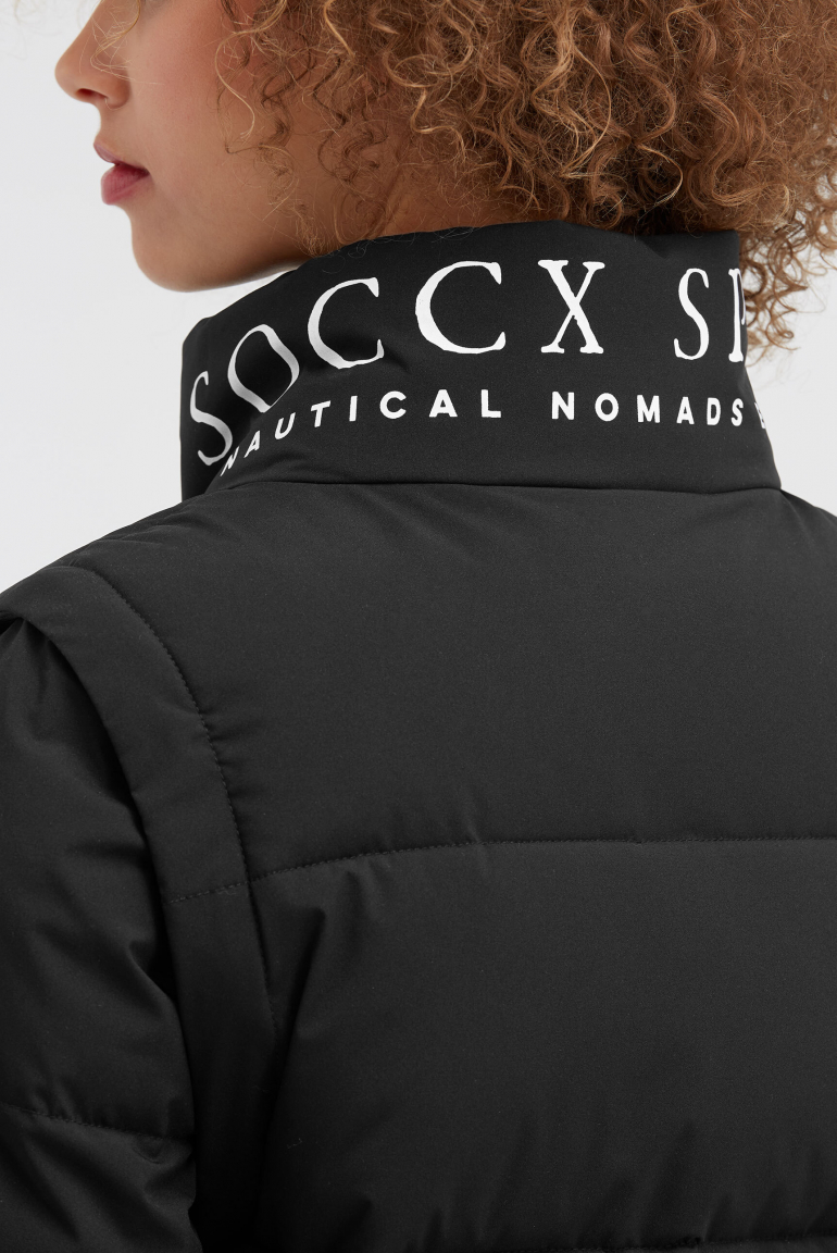 2-in-1 Steppjacke und Weste