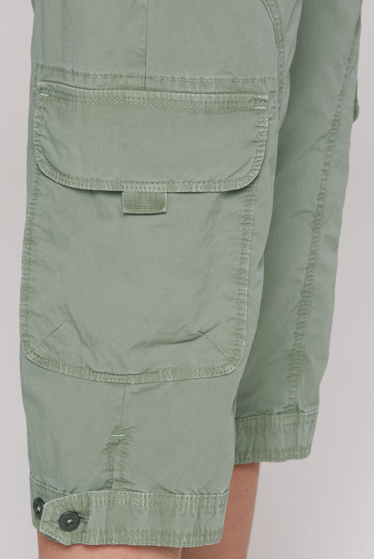 Basic Skater-Shorts mit Beintaschen