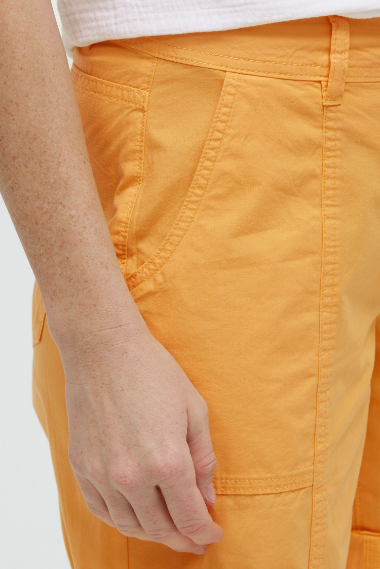 Bermudashorts mit Zip Fly