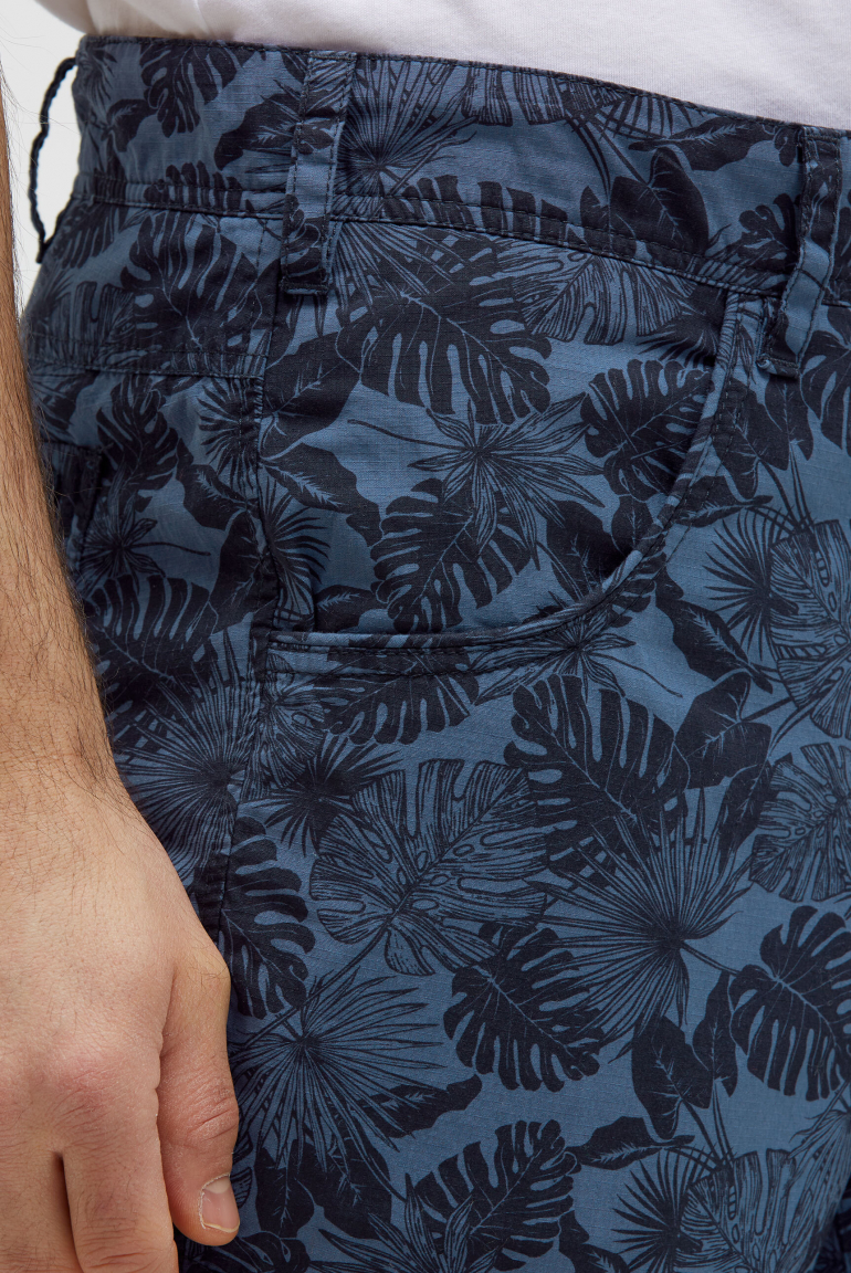Cargo Shorts mit All Over Print