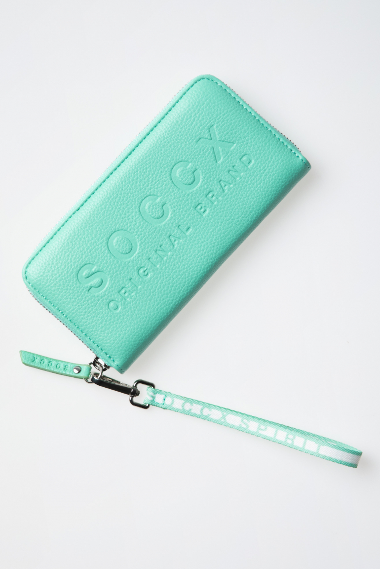 Geldbörse mit Logo-Prägung