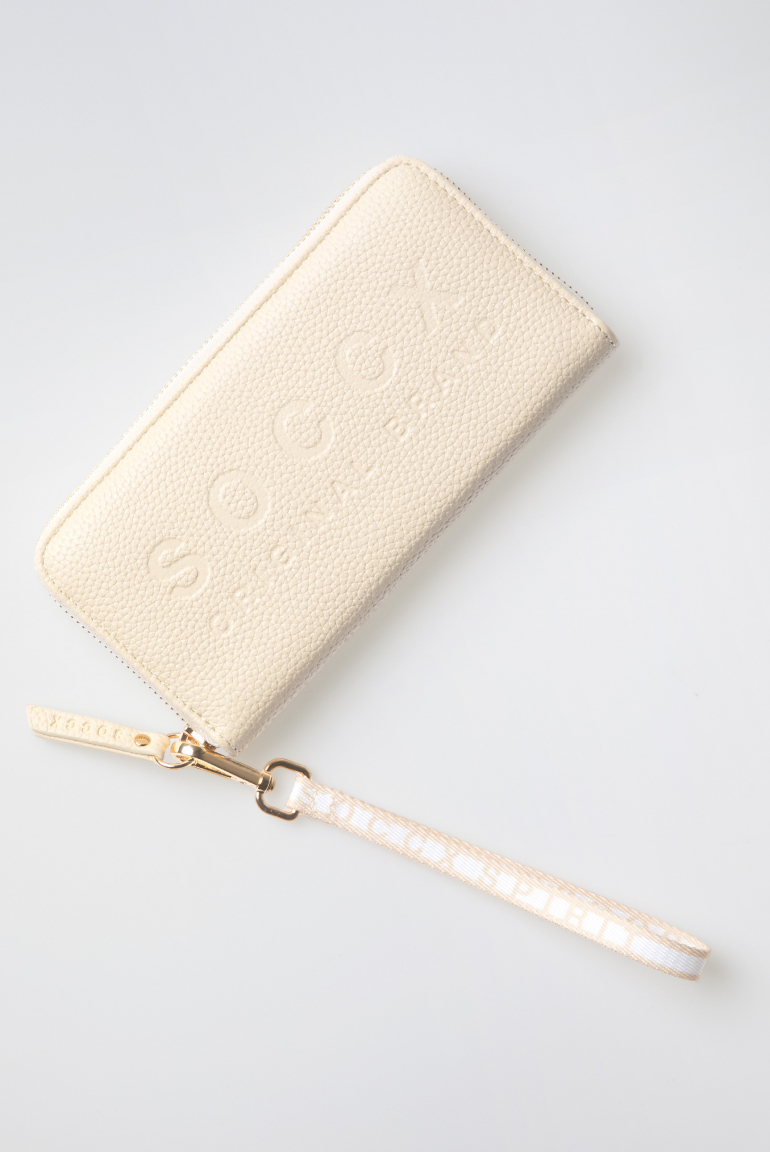 Geldbörse mit Logo-Prägung