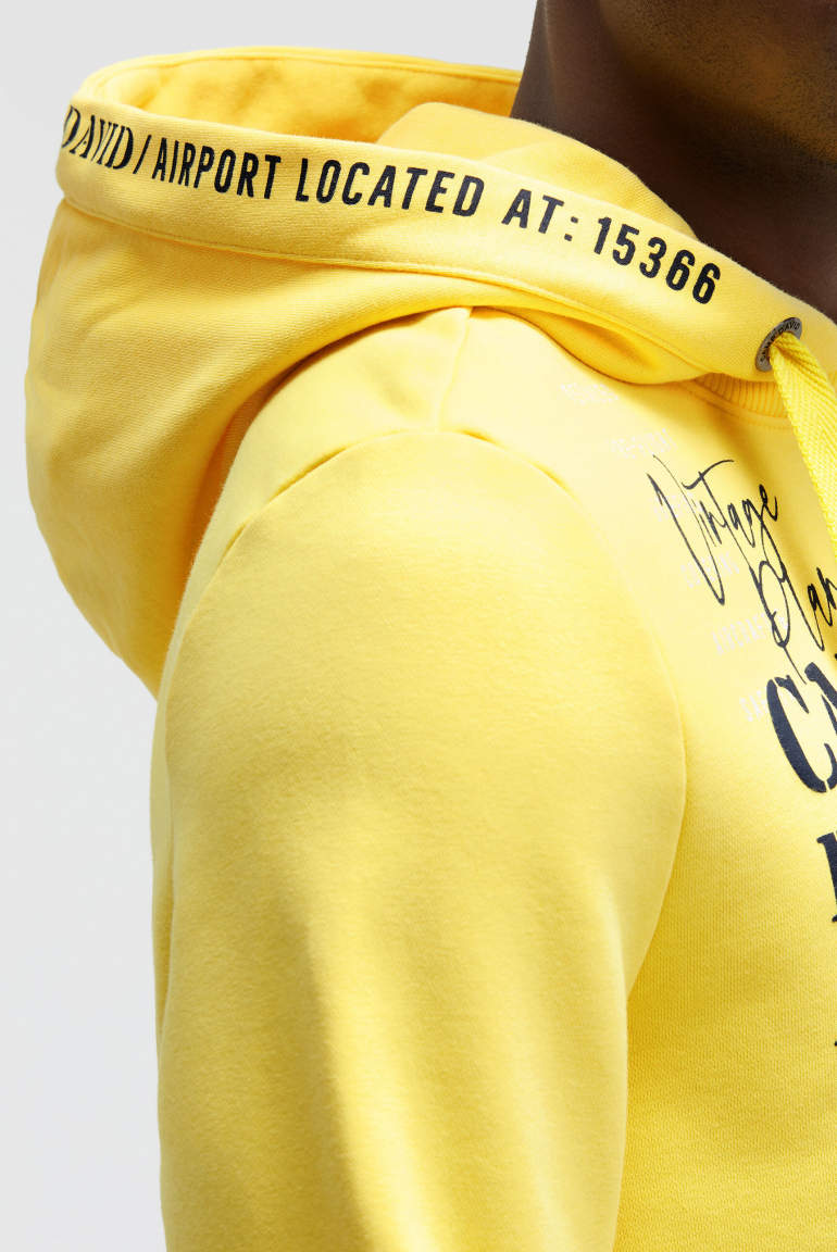 Hoodie mit Puffprint