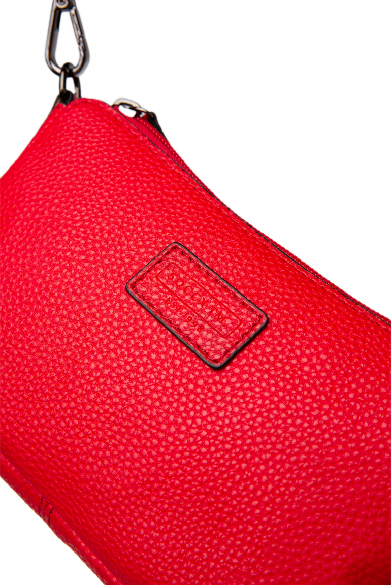 Kleine Crossbody Bag mit Label Badge