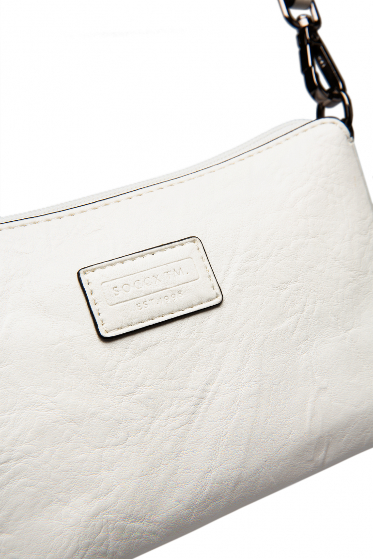 Kleine Crossbody Bag mit Label Badge