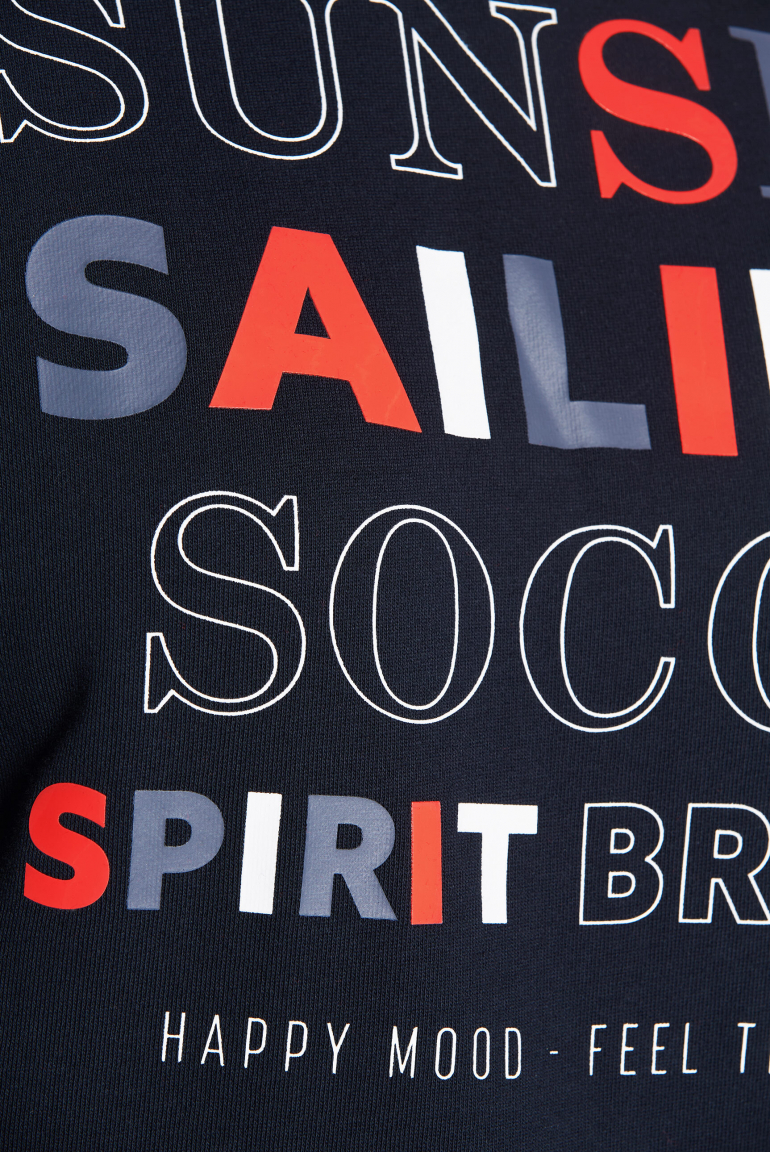 Oversized-Sweatshirt mit besonderer Ärmelweite