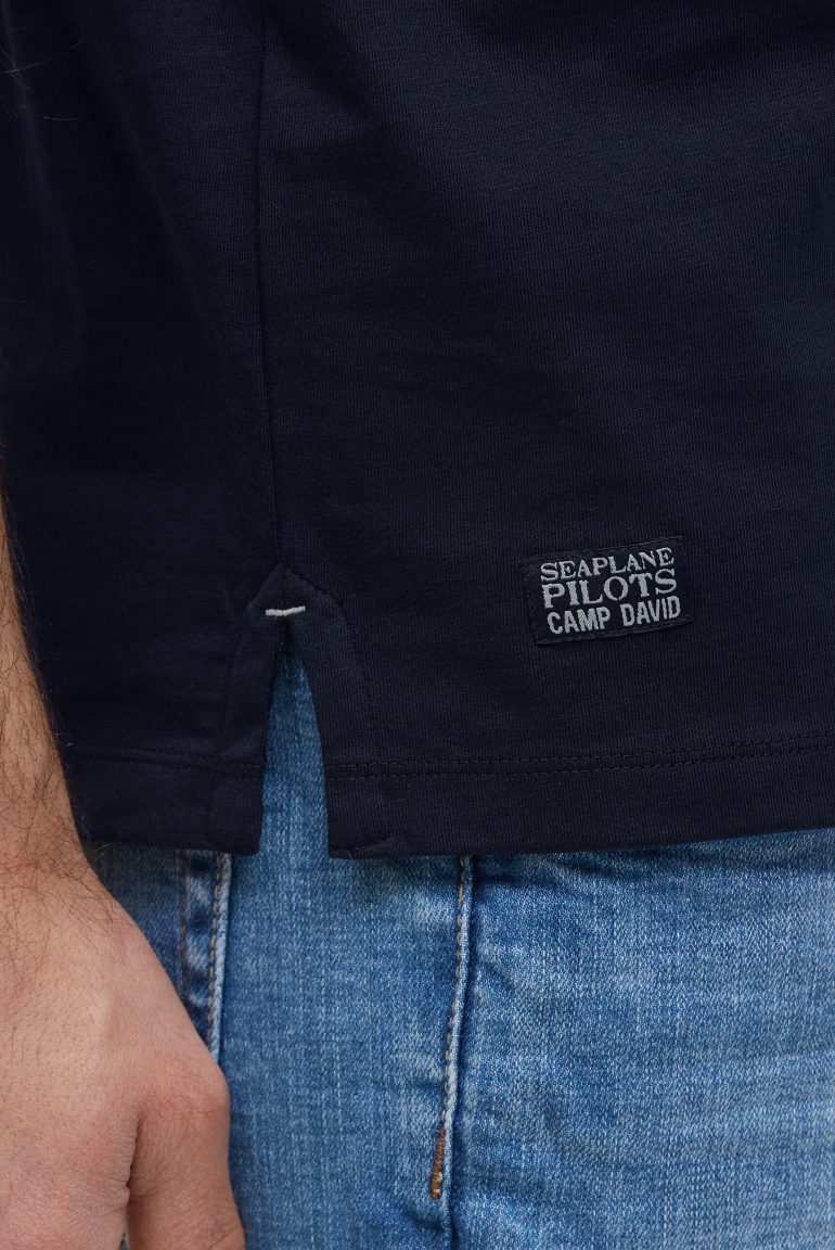 Poloshirt Kurzarm mit Logo-Applikationen