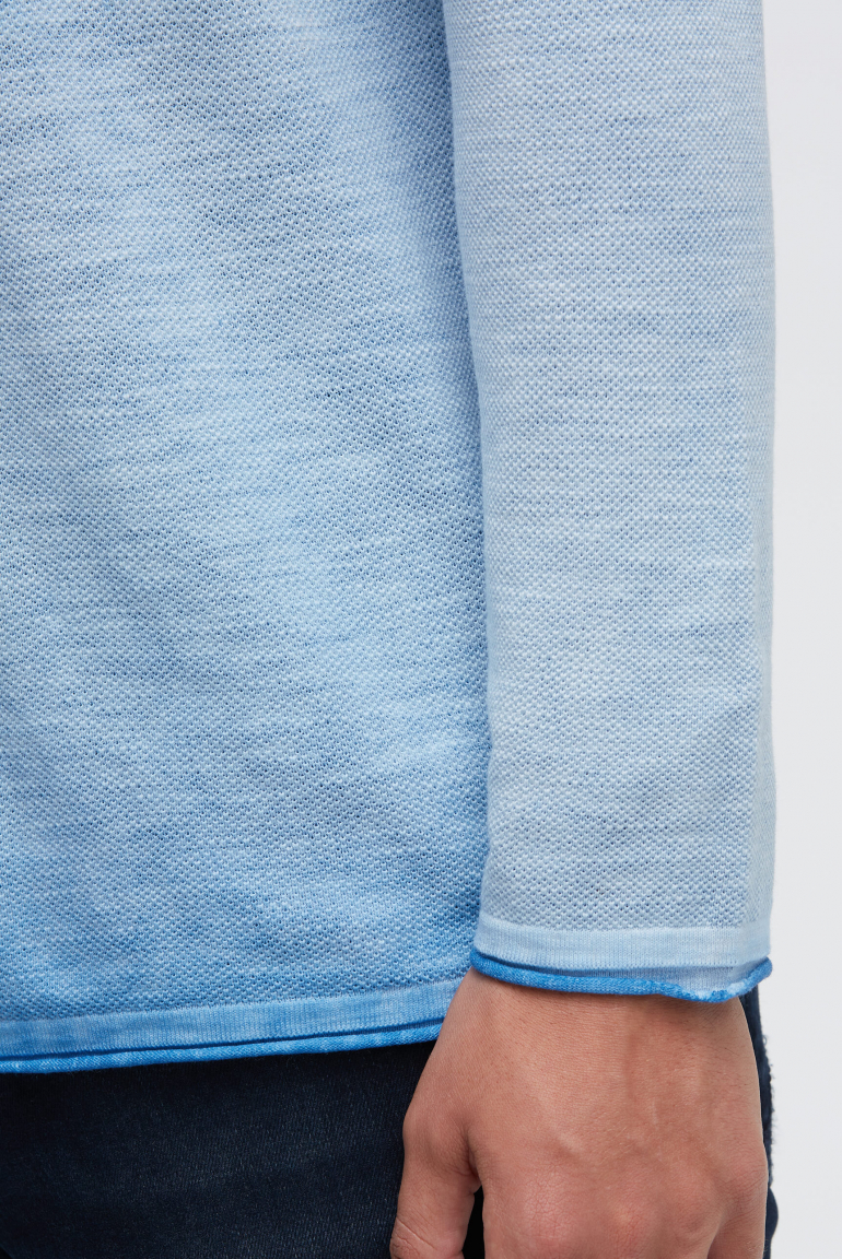 Pullover Inside Oil Dyed mit Logo Print