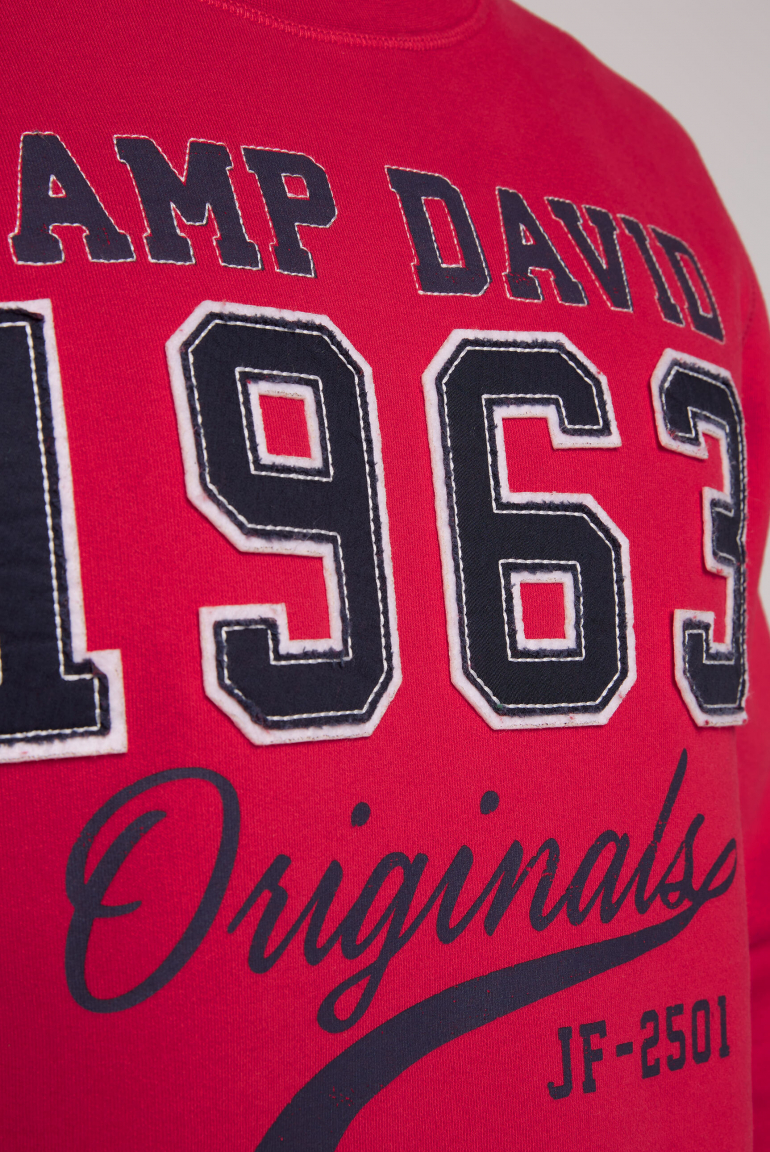 Sweatshirt mit Artwork im Retro-Style