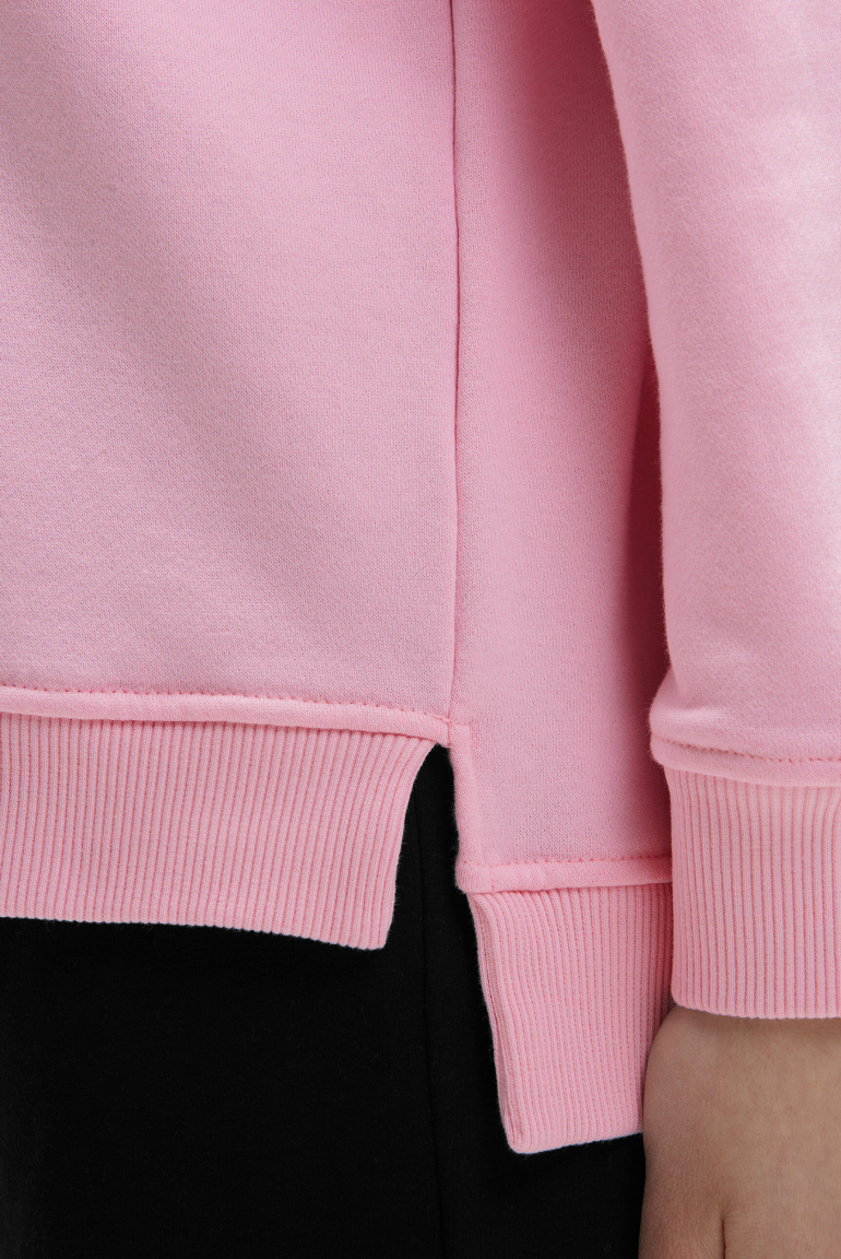 Sweatshirt mit Glitter Rubber Print