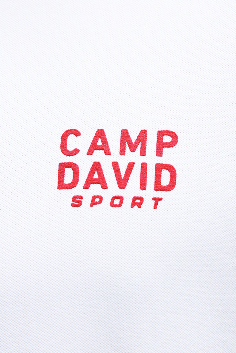 T-Shirt Rundhals aus Baumwoll-Pikee