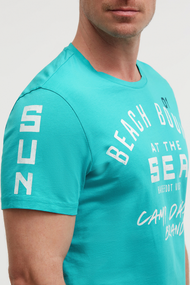 T-Shirt Rundhals mit Artworks