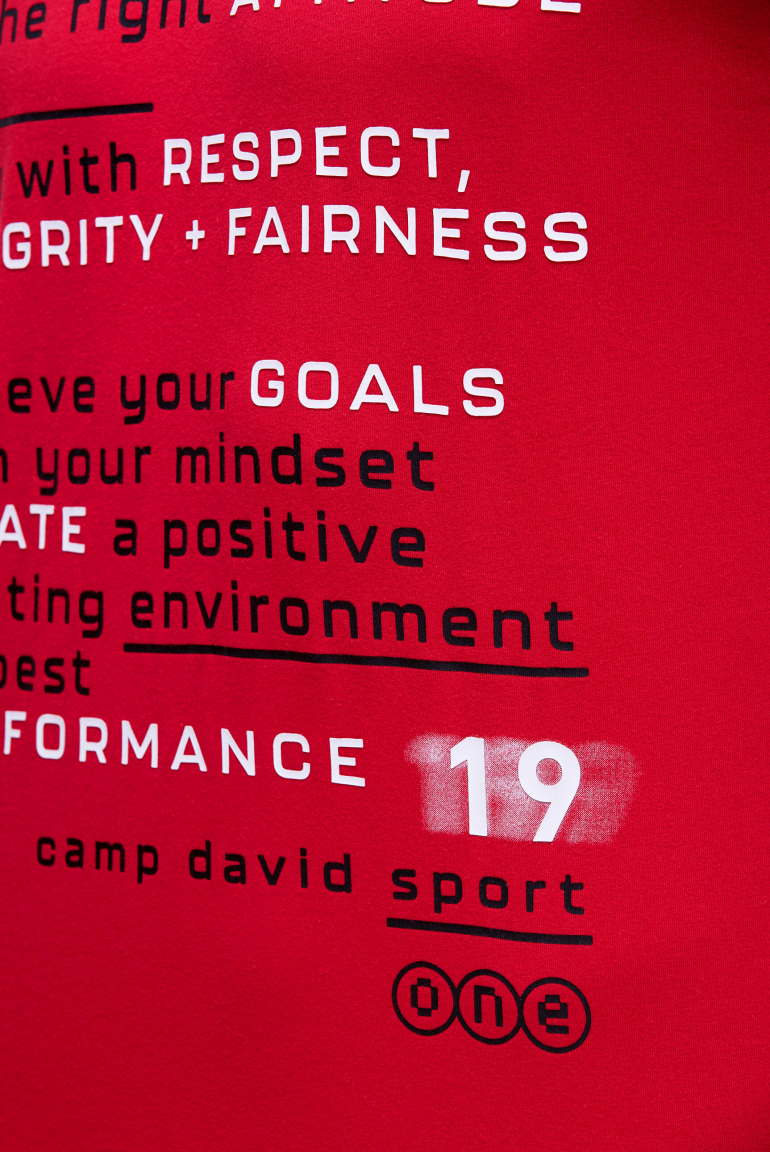 T-Shirt Rundhals mit Logo Artwork