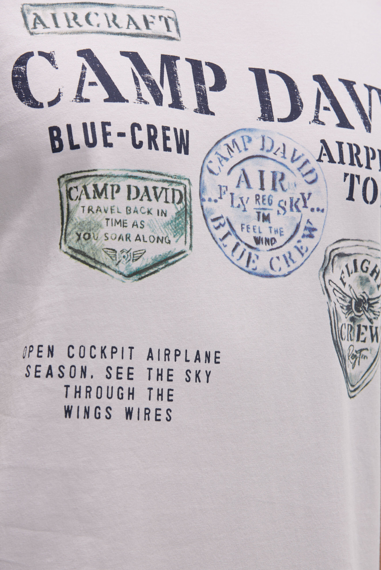 T-Shirt Rundhals mit Photoprint