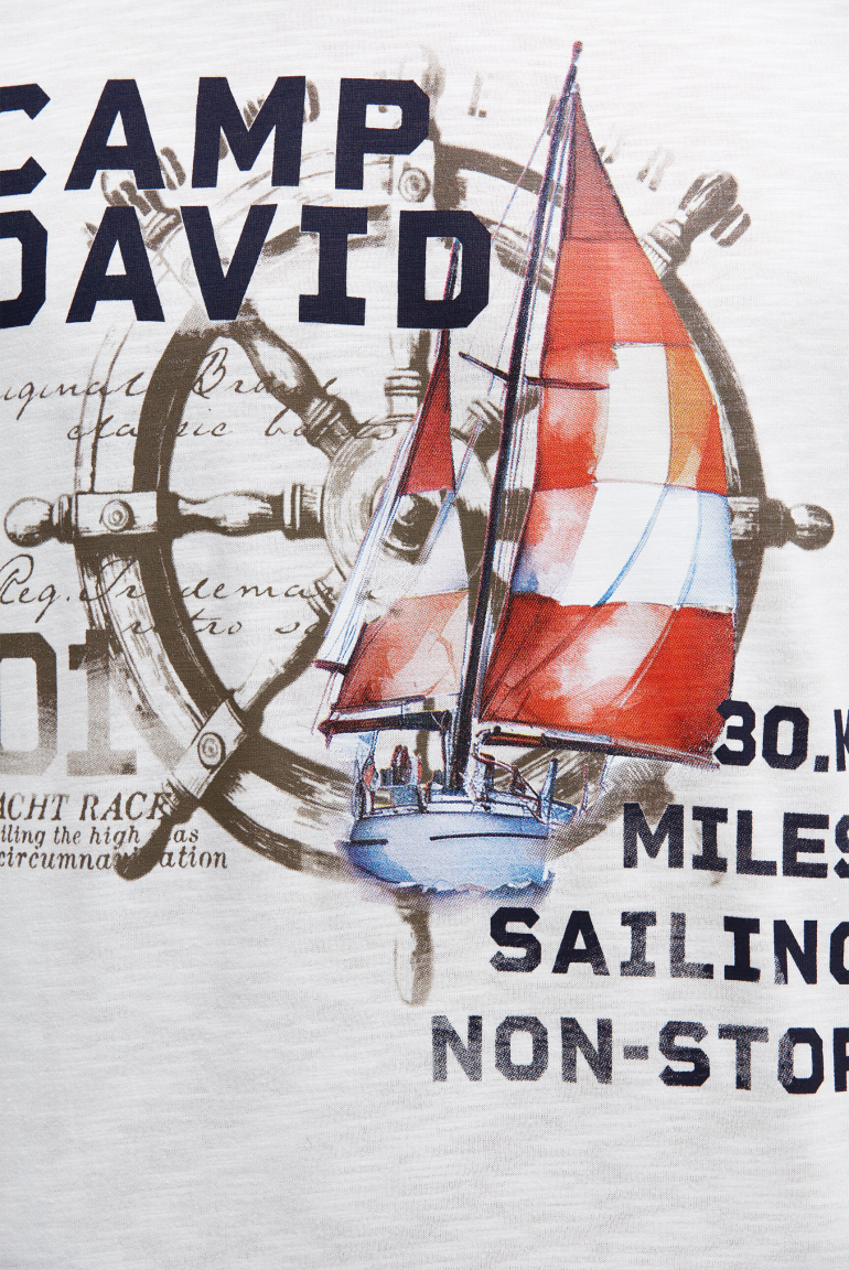 T-Shirt Rundhals mit Photoprint