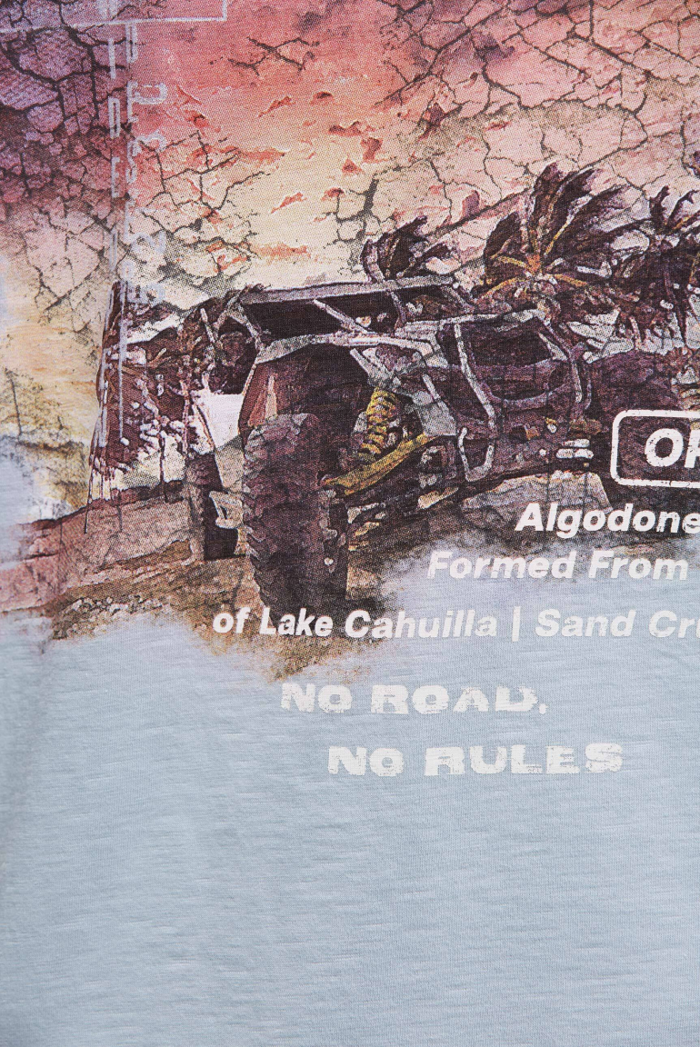 T-Shirt Rundhals mit Photoprint